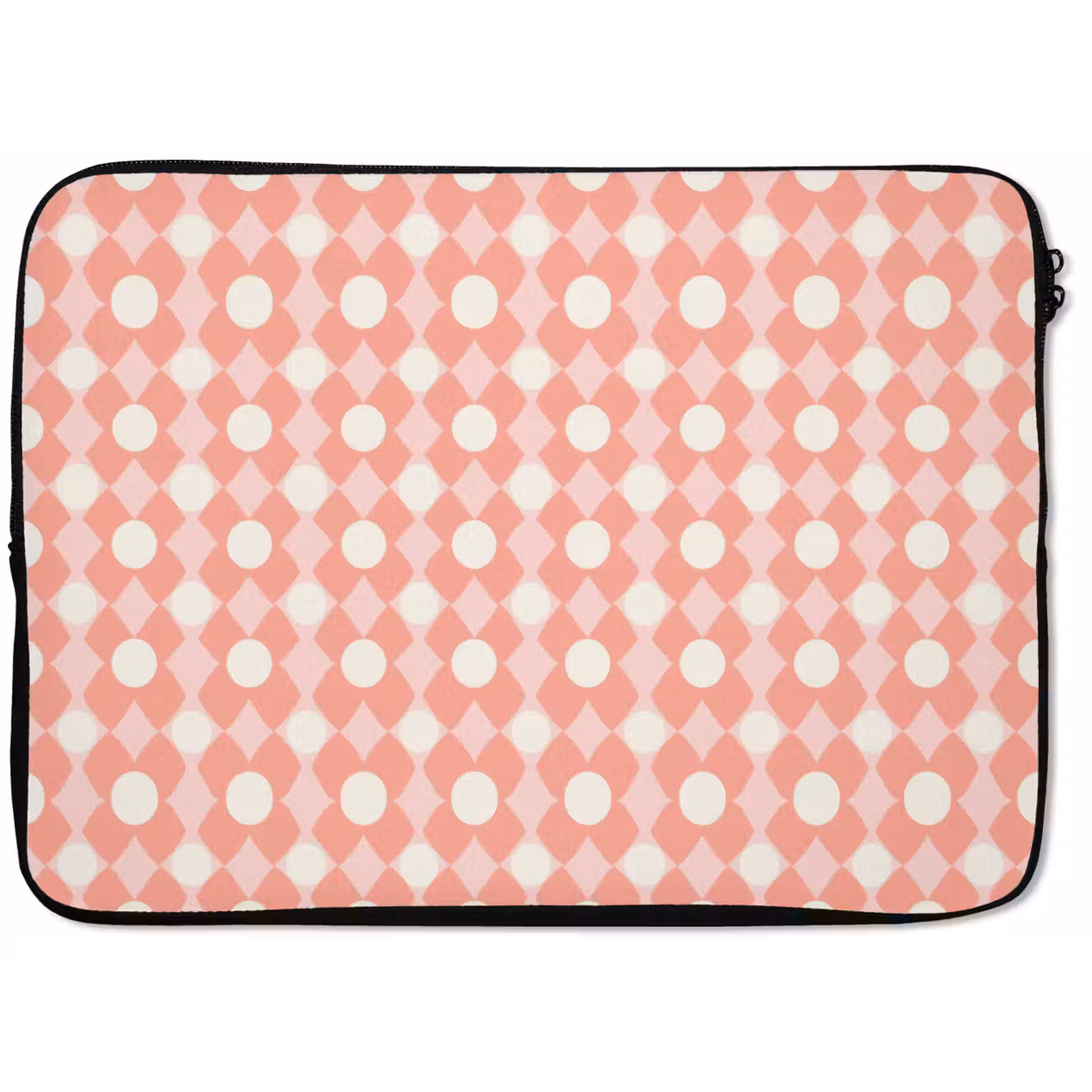 Laptop hülle - Koralle – Retro – Geometrisch – Muster — 1