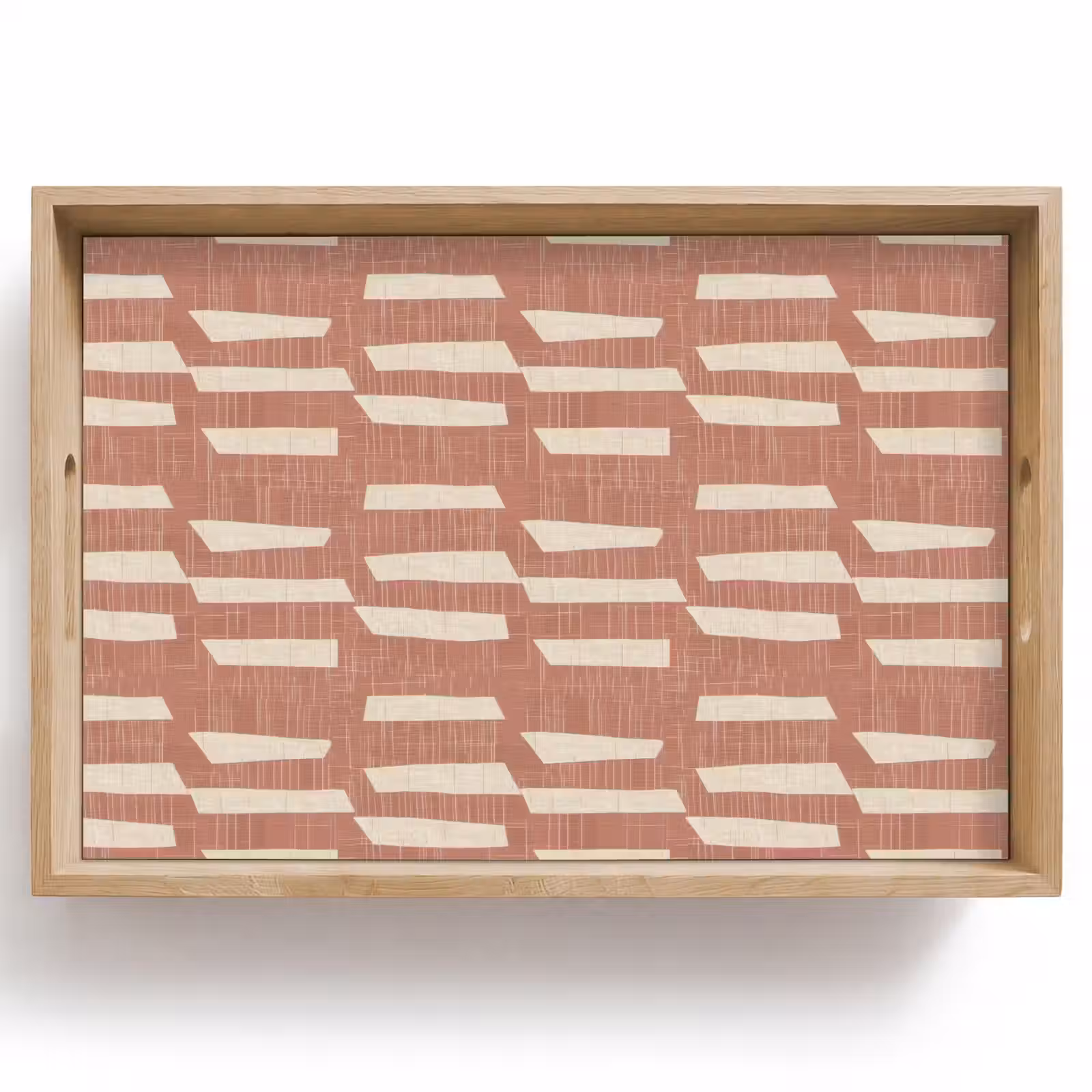 Tablett - Terrakotta – Abstrakt – Textur – Muster — 1