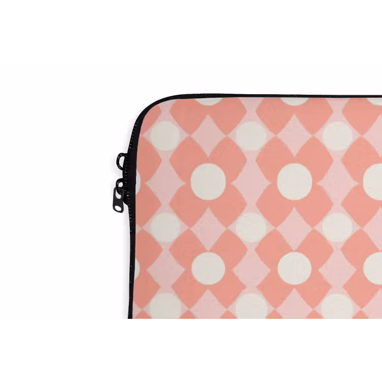 Laptop hülle - Koralle – Retro – Geometrisch – Muster — 5