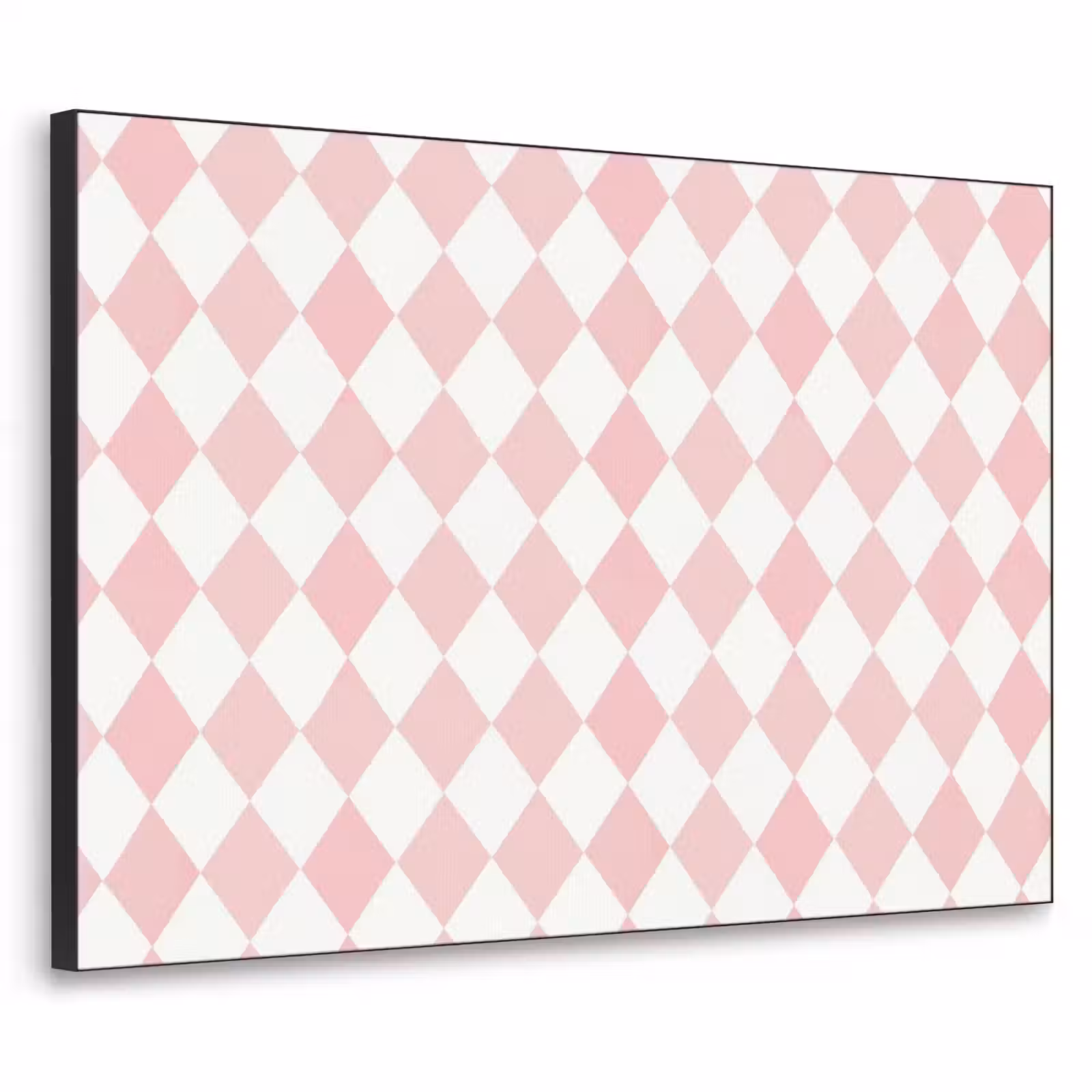 Art Frame - Hellrosa – Karos – Geometrisch – Muster — 1