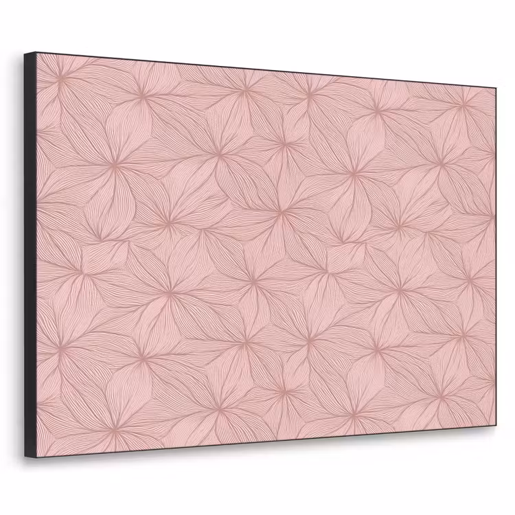 Art Frame - Blassrosa – Blumen – Relief – Textur — 1