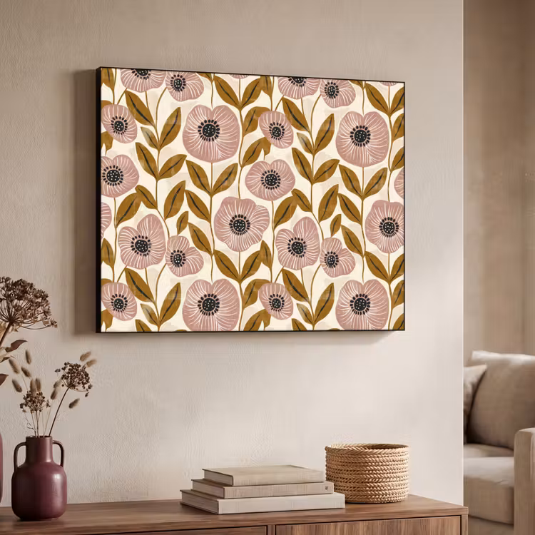 Art Frame - Staubrosa – Blumen – Grafisch – Muster — 3