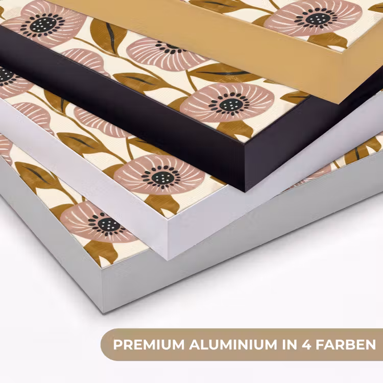 Art Frame - Staubrosa – Blumen – Grafisch – Muster — 5