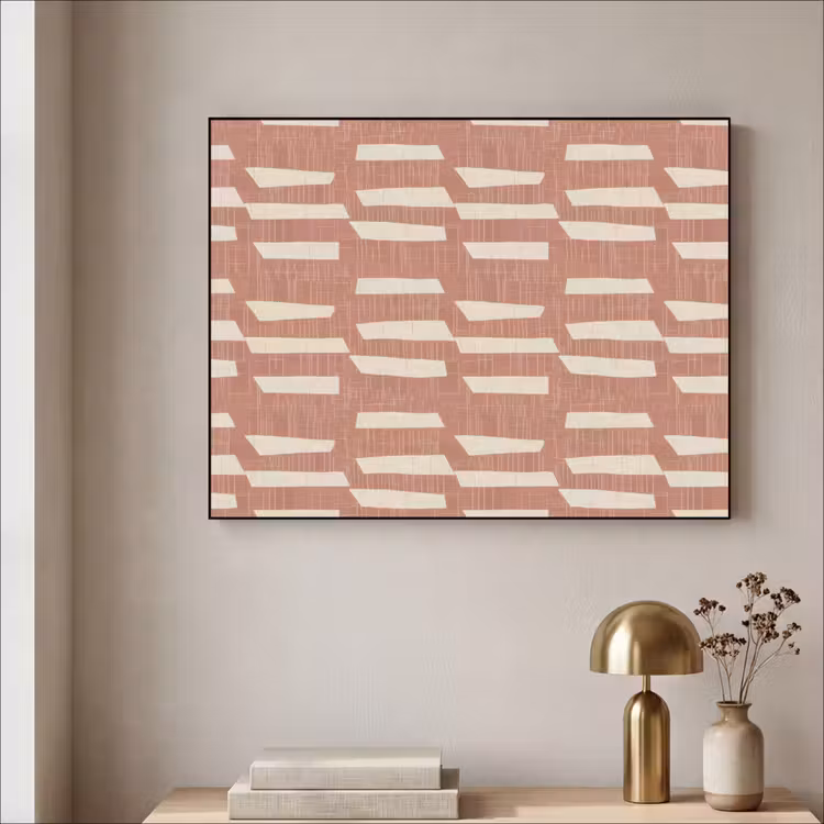 Art Frame - Terrakotta – Abstrakt – Textur – Muster — 4