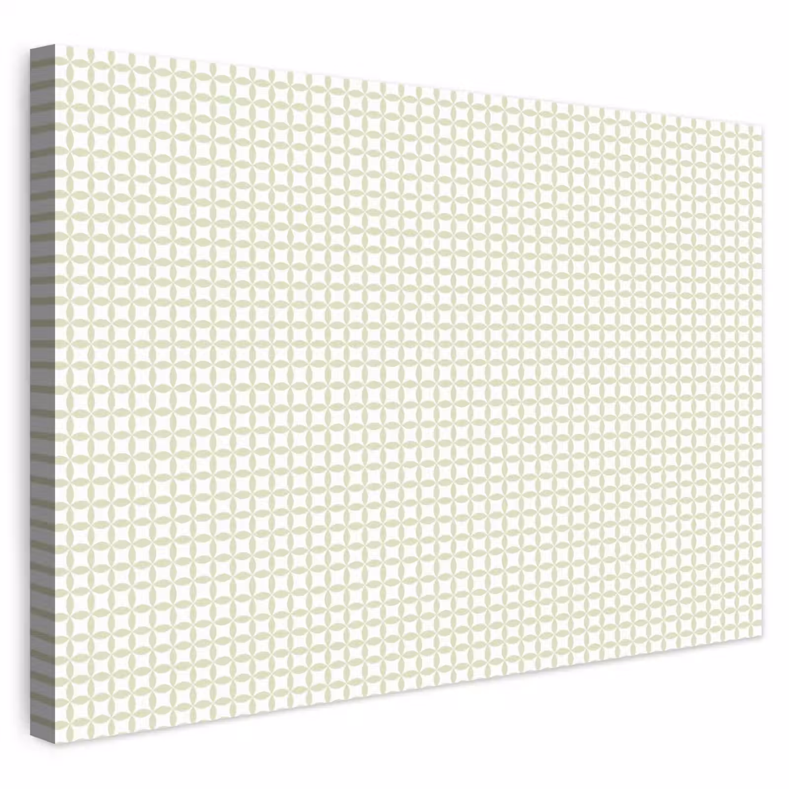 Outdoor Leinwand - Salbeigrün – Geometrisch – Kreise – Muster — 1