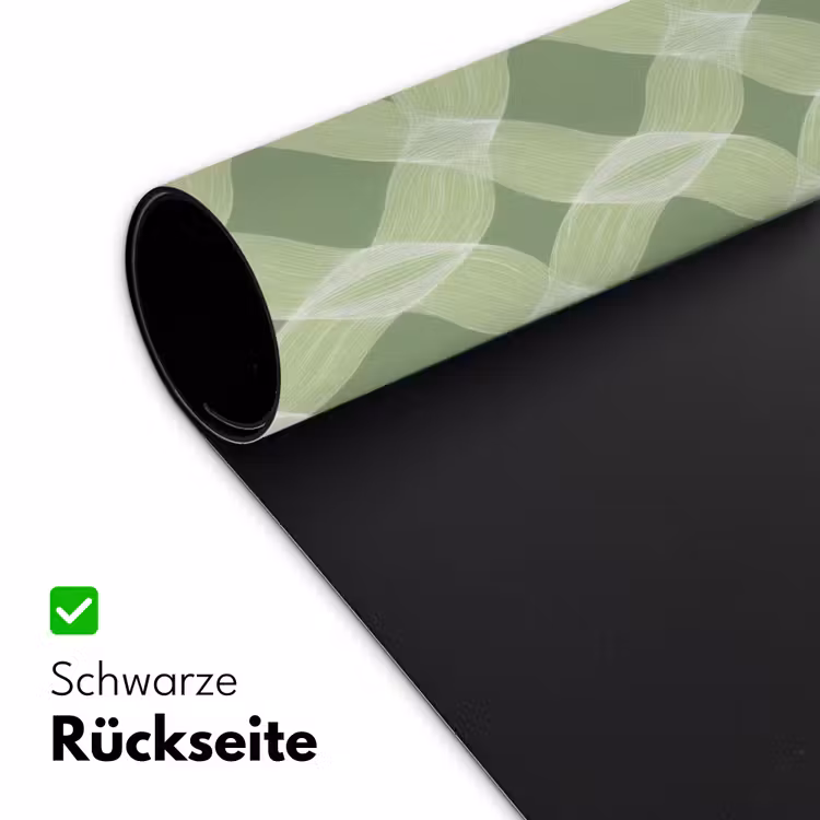 Schreibtischunterlage - Salbeigrün – Geometrisch – Organisch – Gitterwerk – Muster — 2