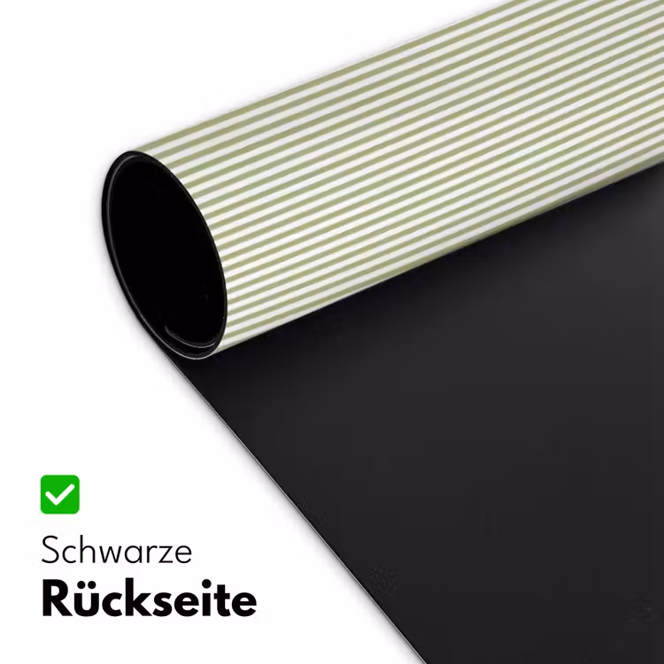 Schreibtischunterlage - Salbeigrün – Streifen – Minimalistisch – Muster — 2