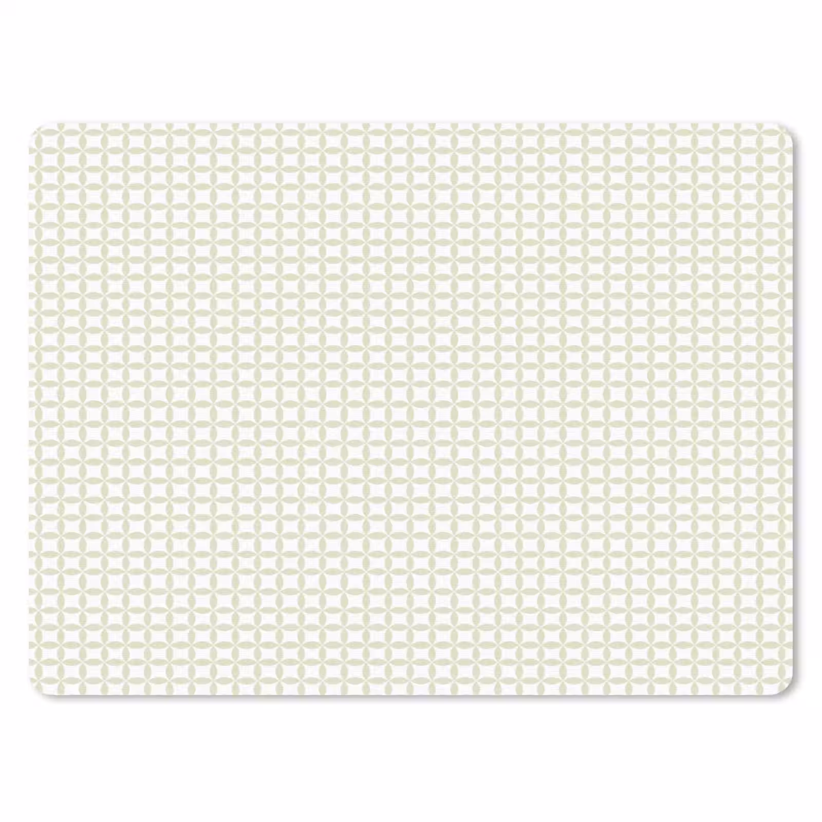 Mauspad - Salbeigrün – Geometrisch – Kreise – Muster — 1