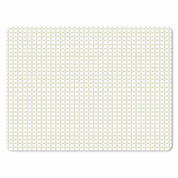 Mauspad - Salbeigrün – Geometrisch – Kreise – Muster — 1