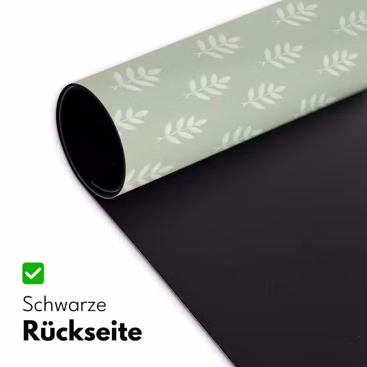 Schreibtischunterlage - Salbeigrün – Botanisch – Zweige – Minimalistisch – Muster — 2