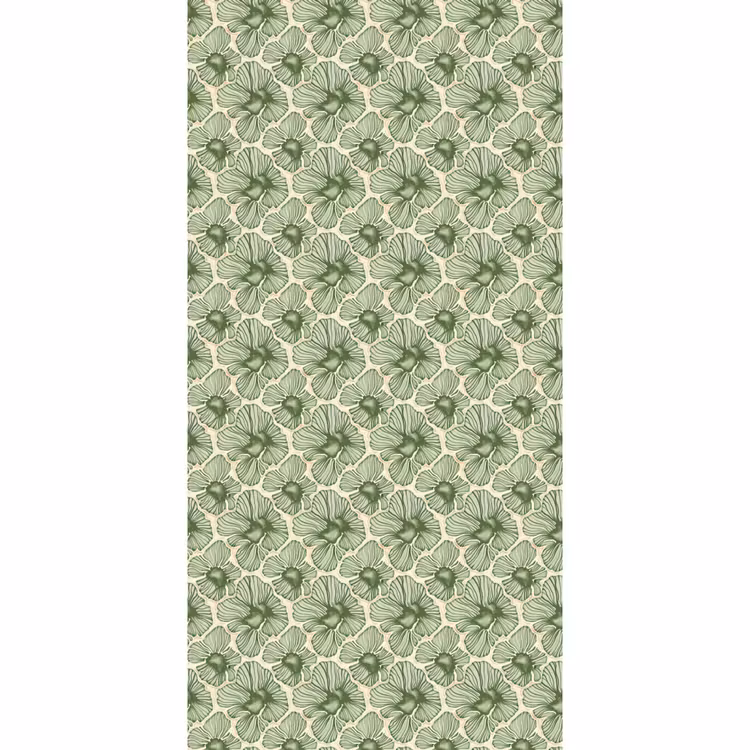 Tapete - Grün – Botanisch – Blumen – Organisch – Muster — 2
