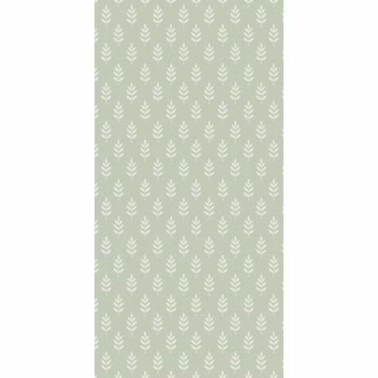 Tapete - Salbeigrün – Botanisch – Zweige – Minimalistisch – Muster — 2