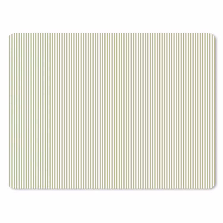 Mauspad - Salbeigrün – Streifen – Minimalistisch – Muster — 1