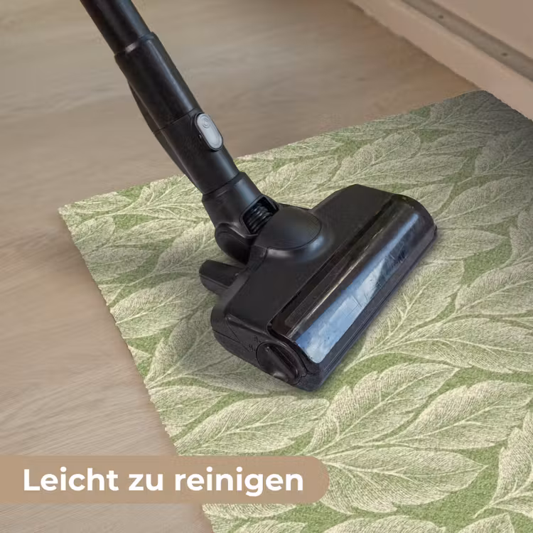 Fußmatte - Grün – Botanisch – Blätter – Vintage – Muster — 9