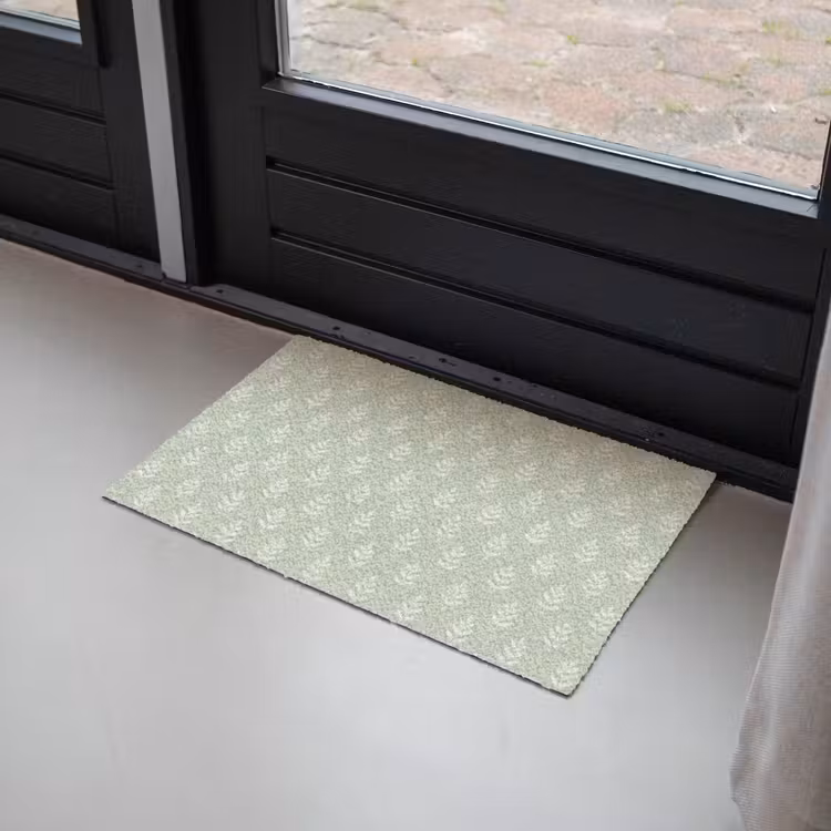 Fußmatte - Salbeigrün – Botanisch – Zweige – Minimalistisch – Muster — 2