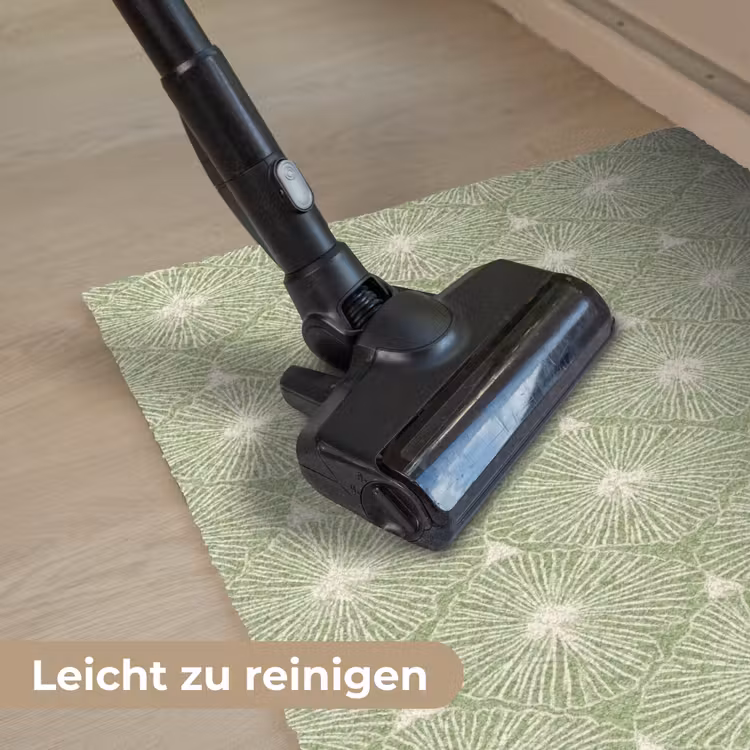Fußmatte - Salbeigrün – Botanisch – Rauten – Organisch – Muster — 9