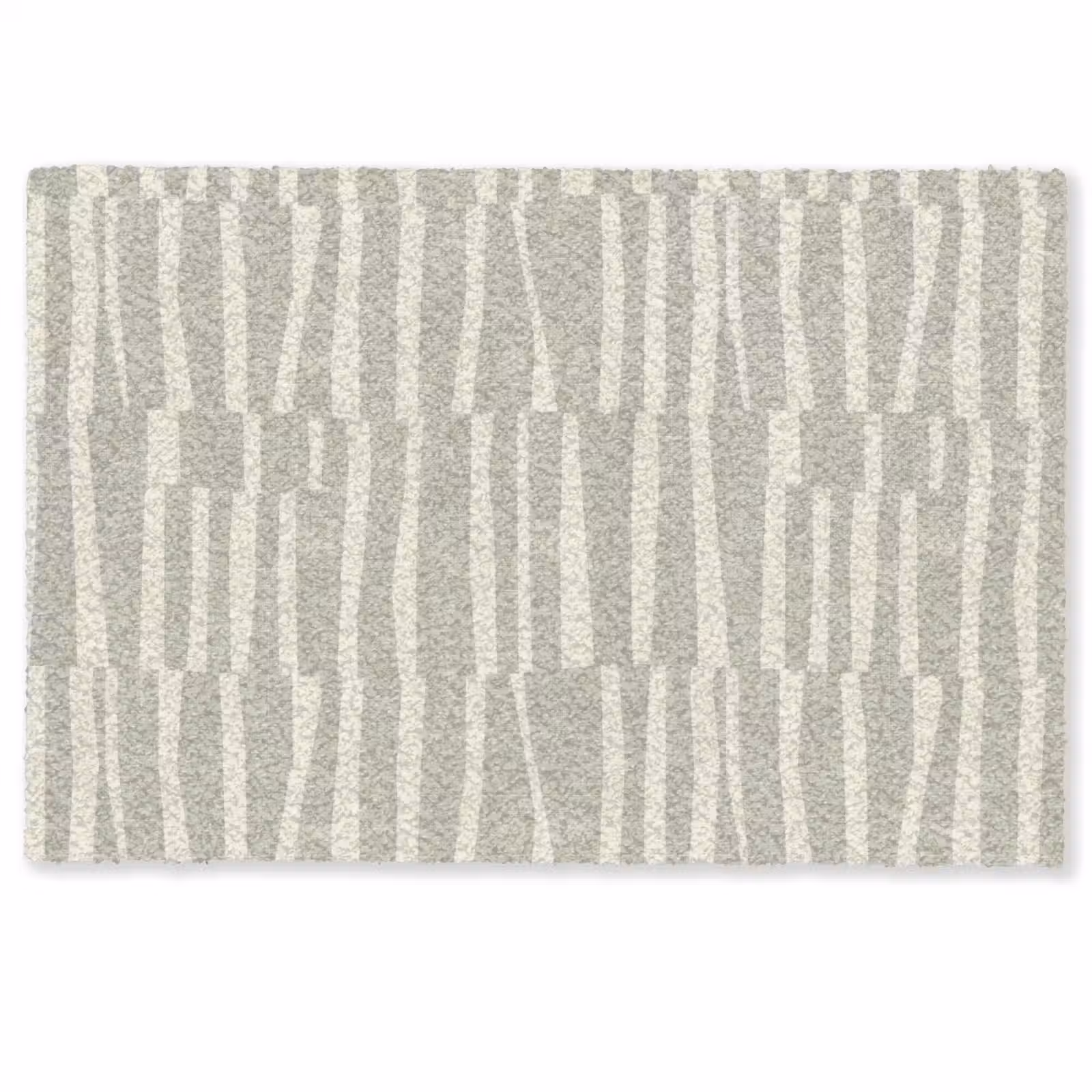 Fußmatte - Salbeigrün – Streifen – Geometrisch – Textur – Muster — 1