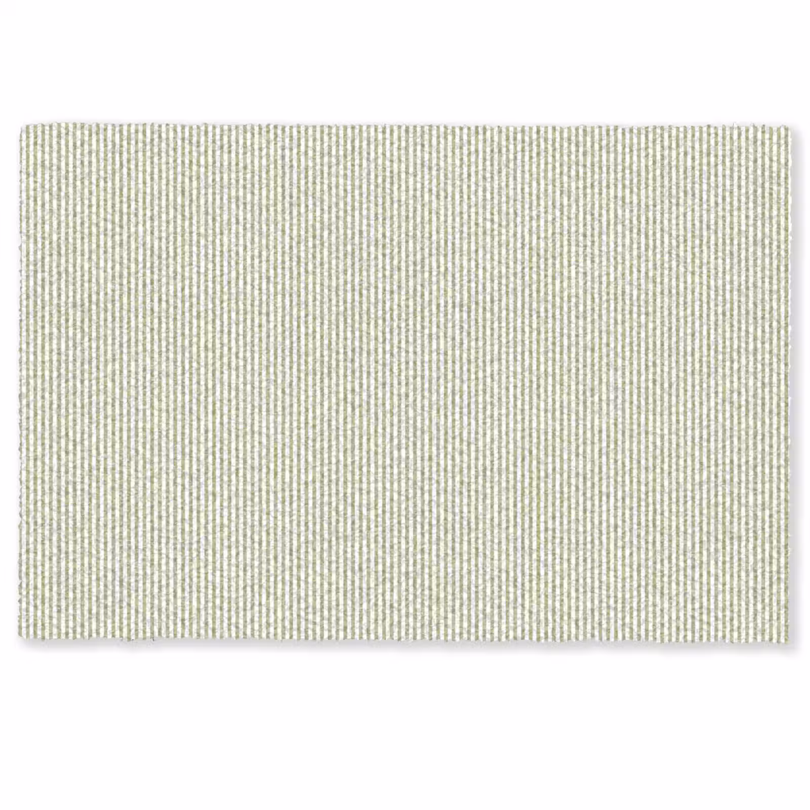 Fußmatte - Salbeigrün – Streifen – Minimalistisch – Muster — 1