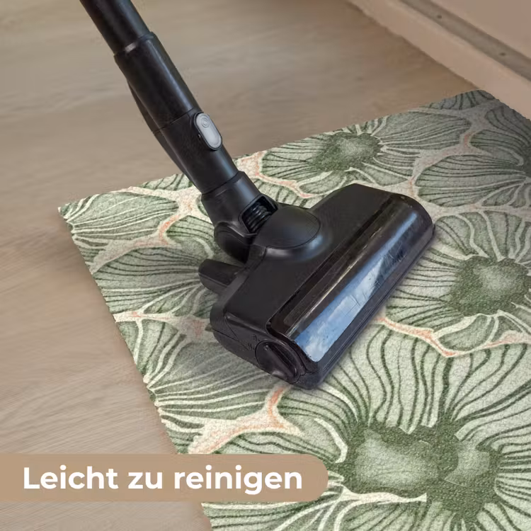 Fußmatte - Grün – Botanisch – Blumen – Organisch – Muster — 9