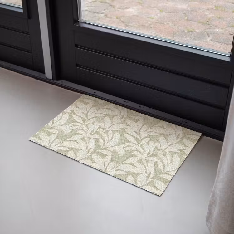 Fußmatte - Salbeigrün – Botanisch – Minimalistisch – Muster — 2