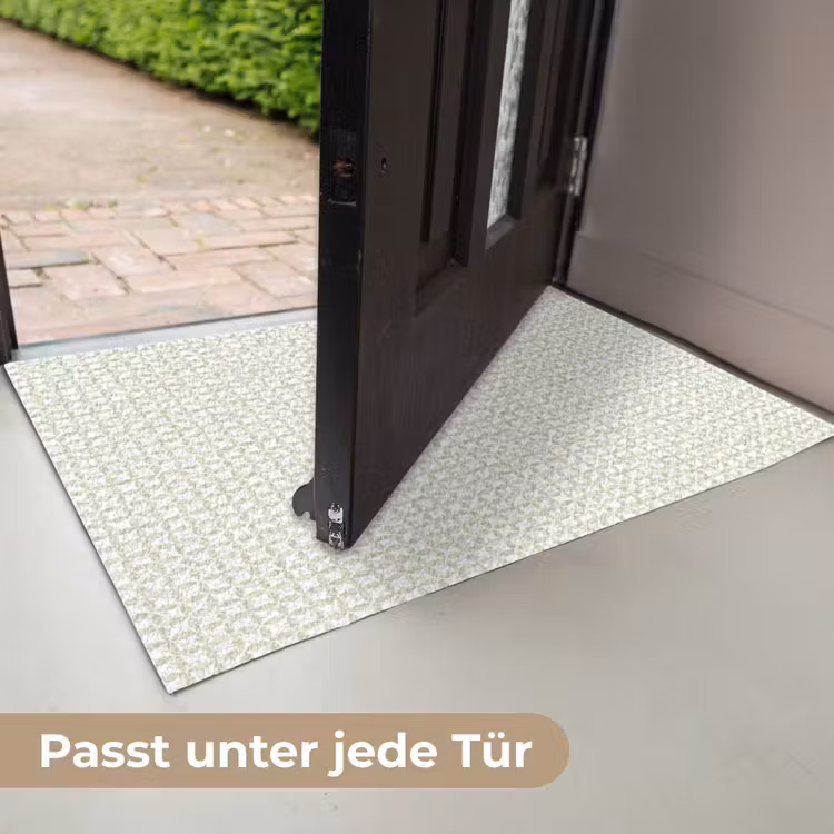 Fußmatte - Salbeigrün – Geometrisch – Kreise – Muster — 7