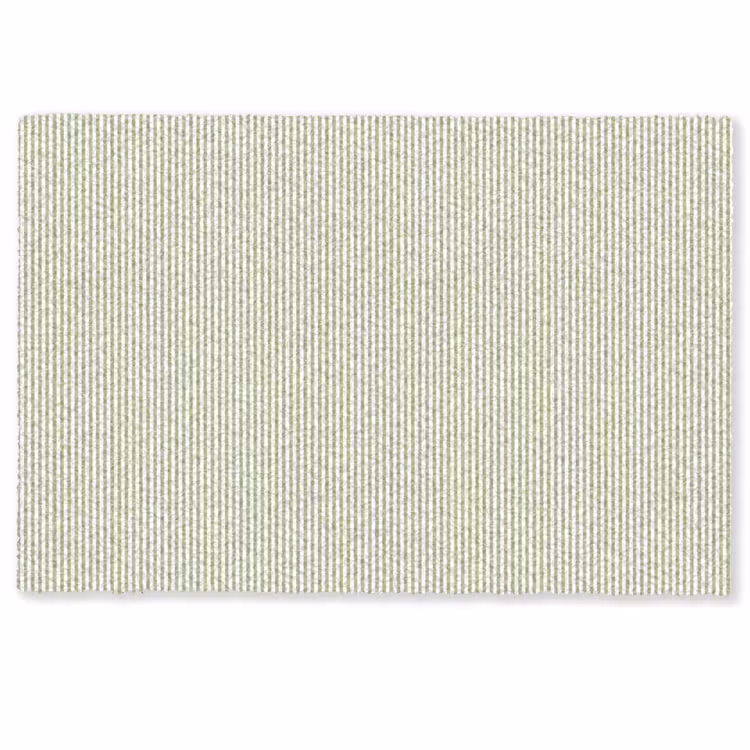 Fußmatte - Salbeigrün – Streifen – Minimalistisch – Muster — 1