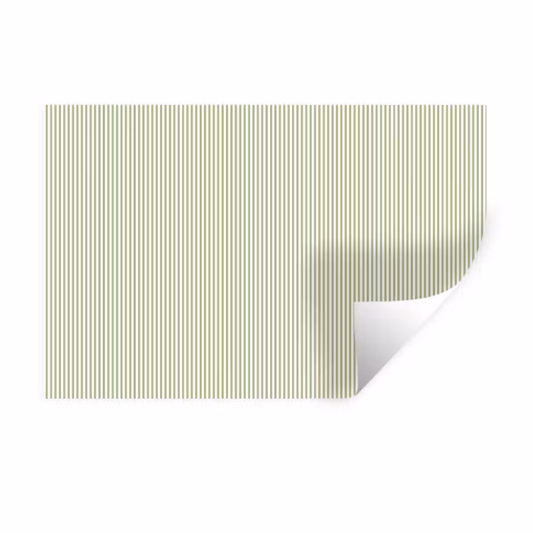 Wandtattoo – Salbeigrün – Streifen – Minimalistisch – Muster — 1