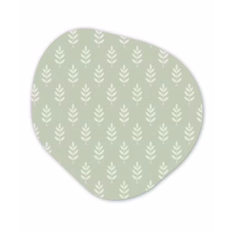 Forexbild Organische Form - Salbeigrün – Botanisch – Zweige – Minimalistisch – Muster — 1