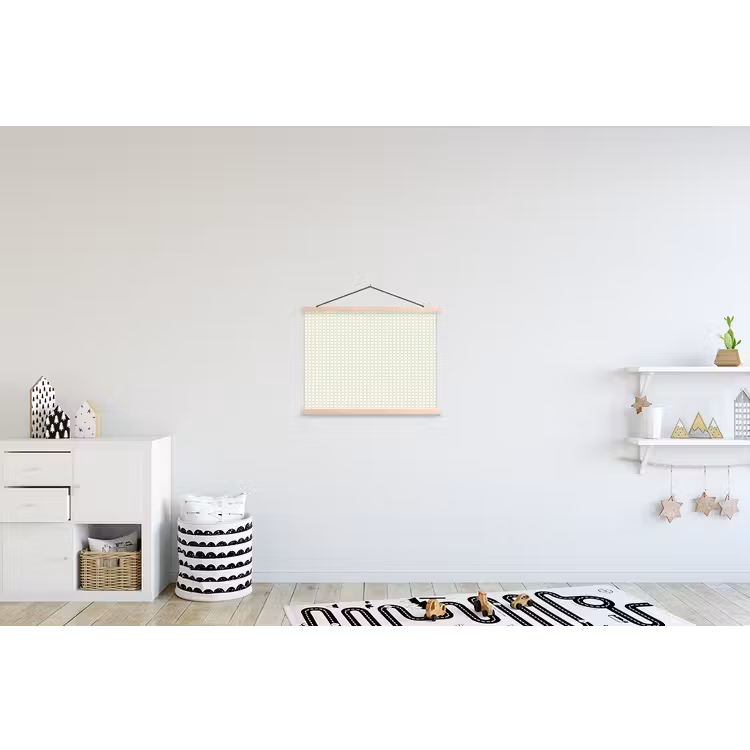 Stoffbild - Salbeigrün – Geometrisch – Kreise – Muster — 2