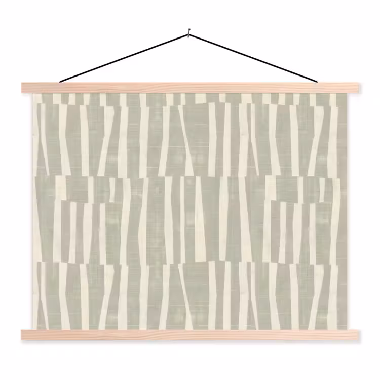 Stoffbild - Salbeigrün – Streifen – Geometrisch – Textur – Muster — 1