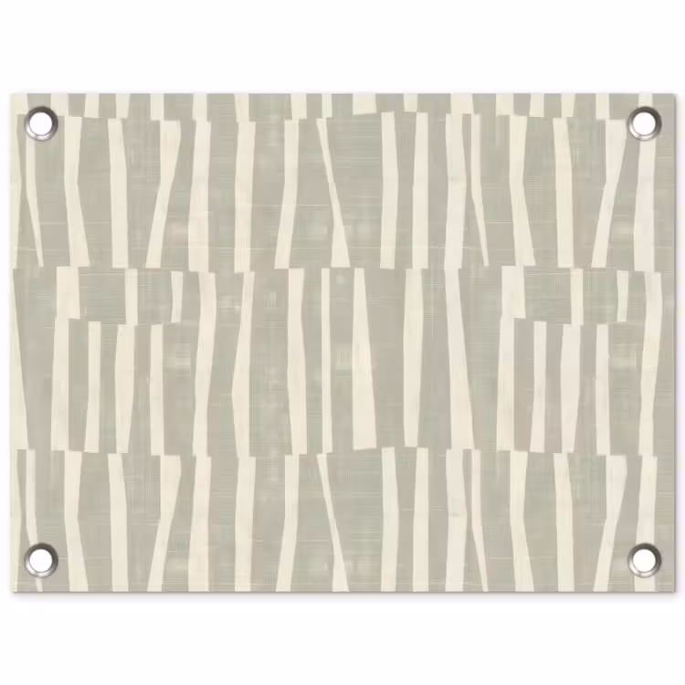 Gartenposter - Salbeigrün – Streifen – Geometrisch – Textur – Muster — 1