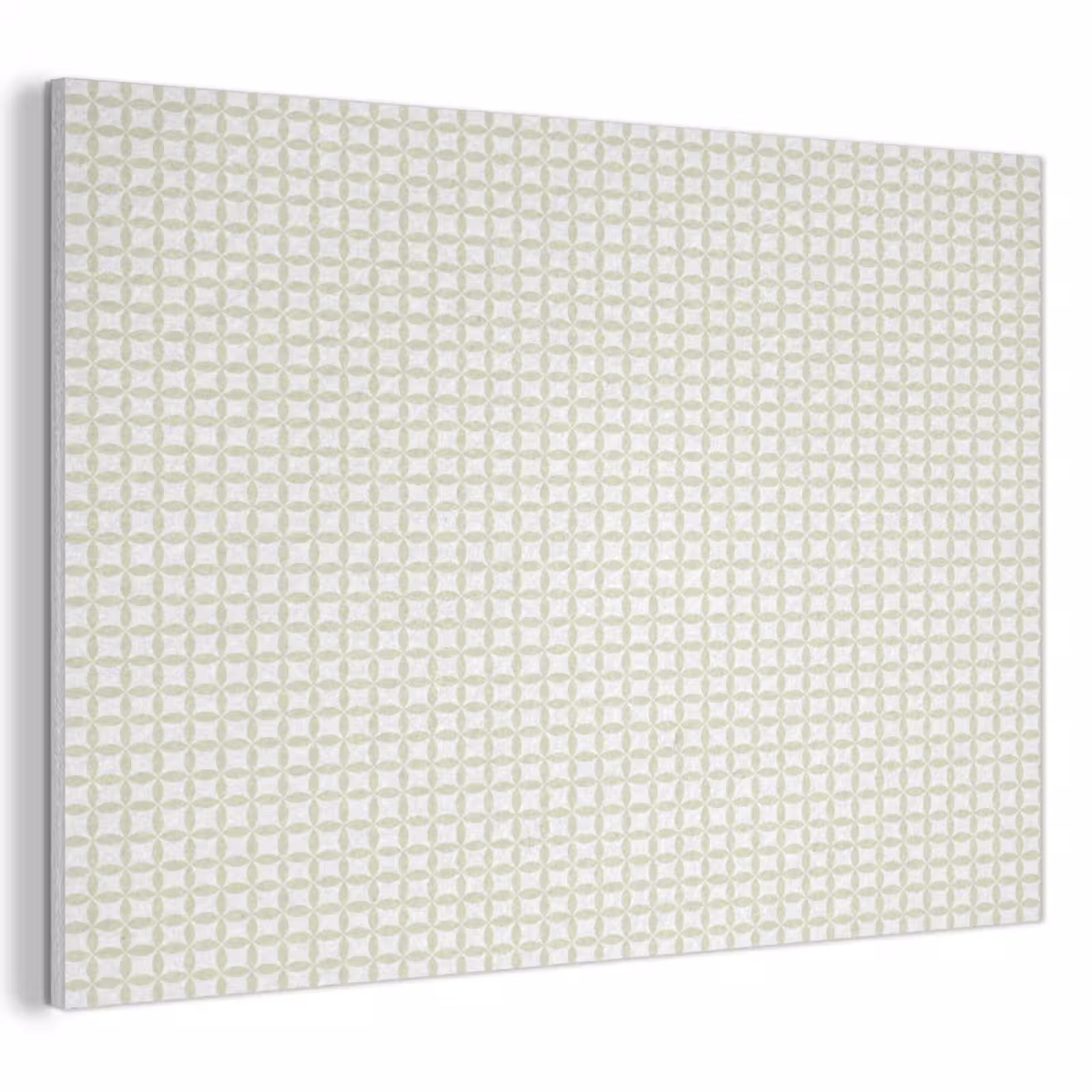 Akustikbild - Salbeigrün – Geometrisch – Kreise – Muster — 1