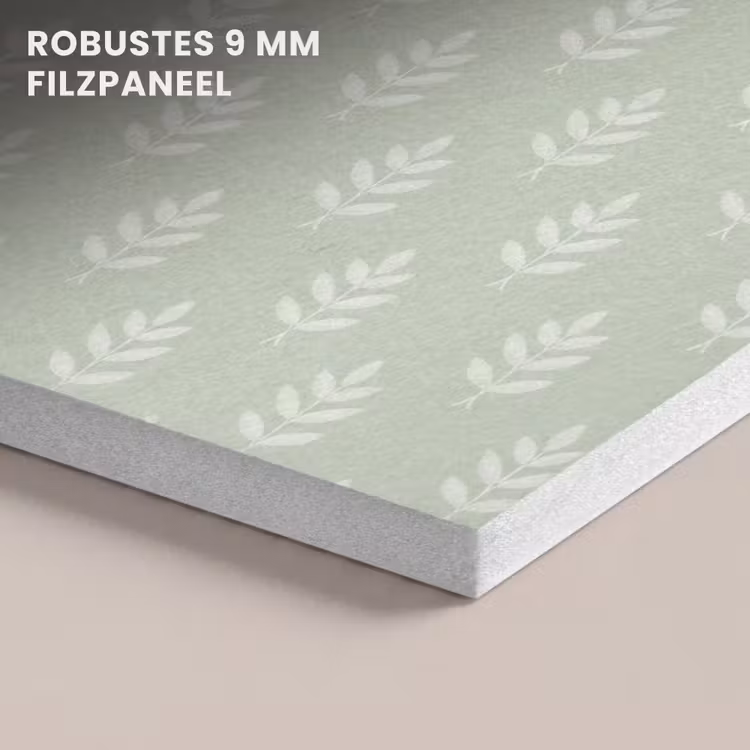 Akustikbild - Salbeigrün – Botanisch – Zweige – Minimalistisch – Muster — 5
