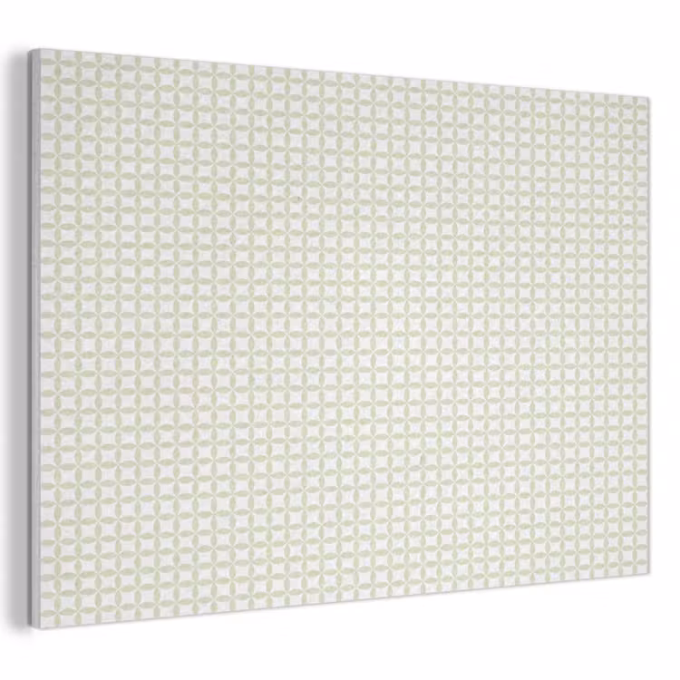 Akustikbild - Salbeigrün – Geometrisch – Kreise – Muster — 1