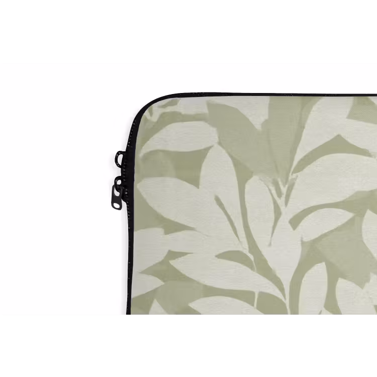Laptop hülle - Salbeigrün – Botanisch – Minimalistisch – Muster — 5