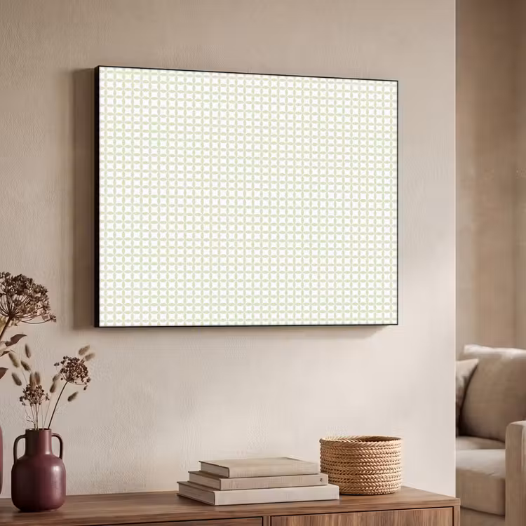 Art Frame - Salbeigrün – Geometrisch – Kreise – Muster — 3