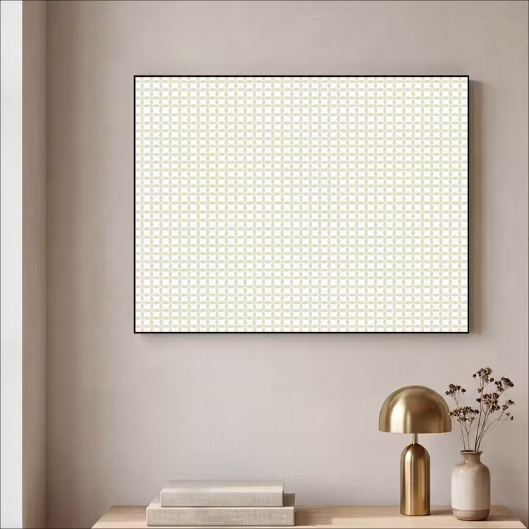 Art Frame - Salbeigrün – Geometrisch – Kreise – Muster — 4