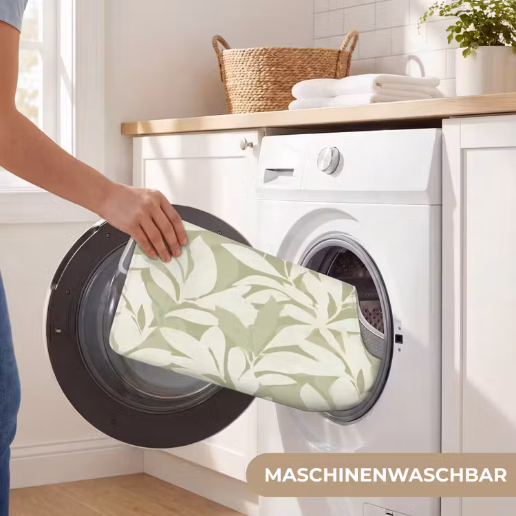 WC Vorleger - Salbeigrün – Botanisch – Minimalistisch – Muster — 7