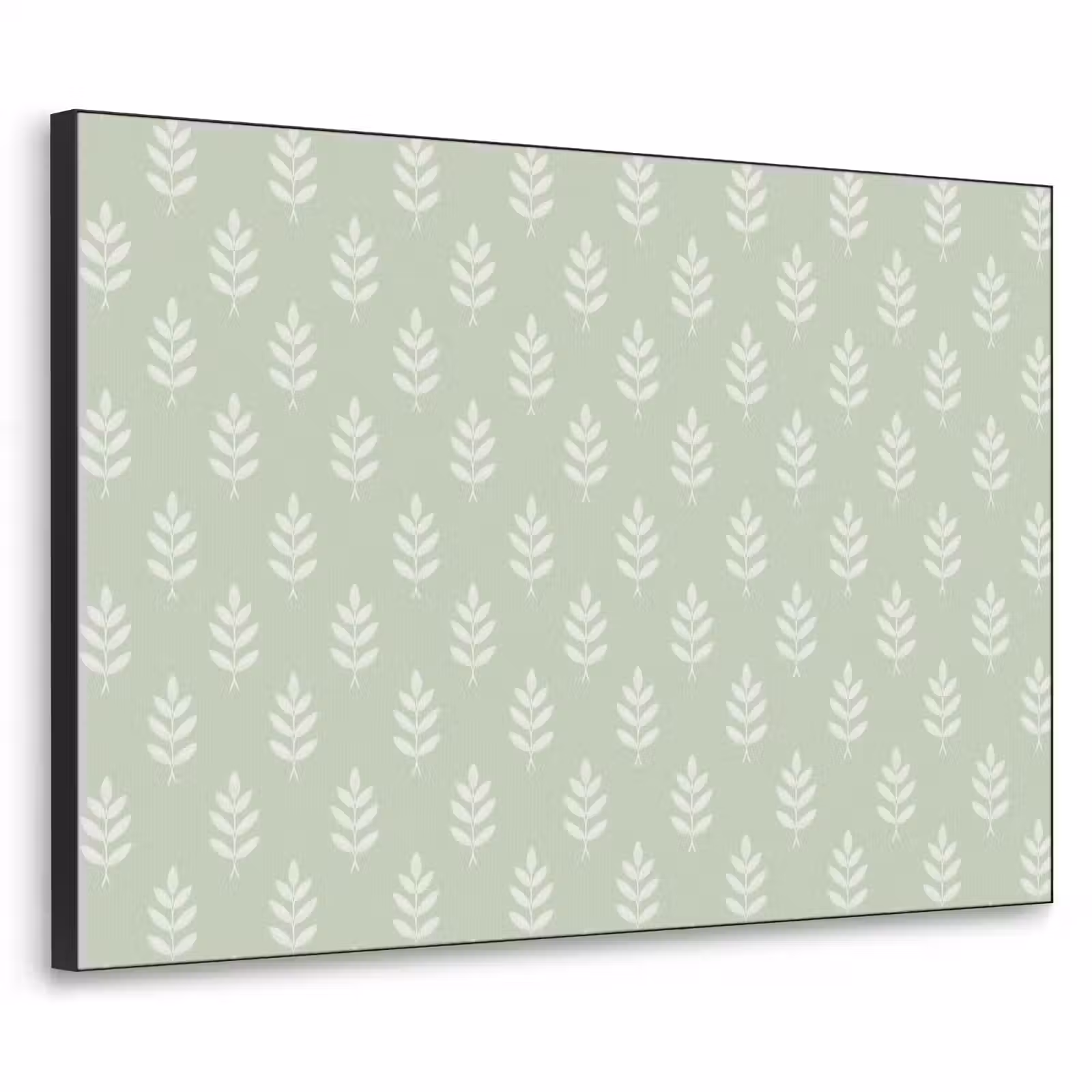 Art Frame - Salbeigrün – Botanisch – Zweige – Minimalistisch – Muster — 1