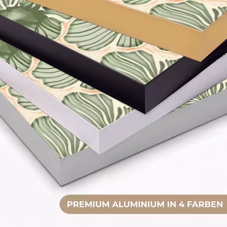 Art Frame - Grün – Botanisch – Blumen – Organisch – Muster — 5