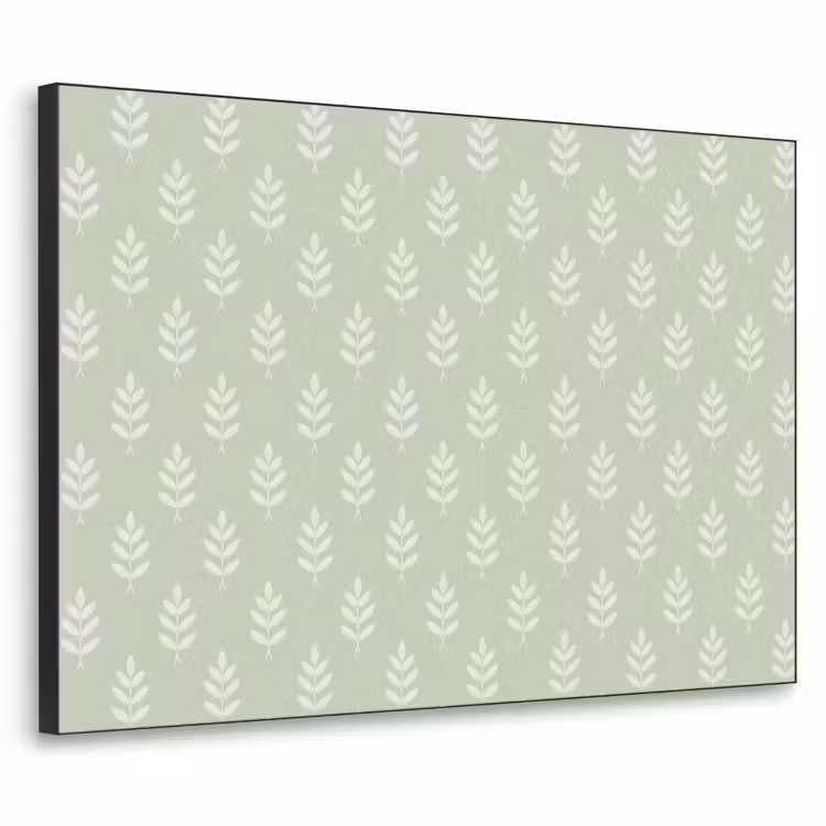 Art Frame - Salbeigrün – Botanisch – Zweige – Minimalistisch – Muster — 1