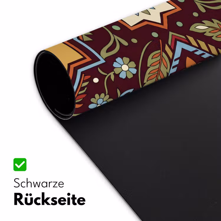 Schreibtischunterlage - Muster – Floral – Geometrisch – Farbenfroh – Dekoration — 2