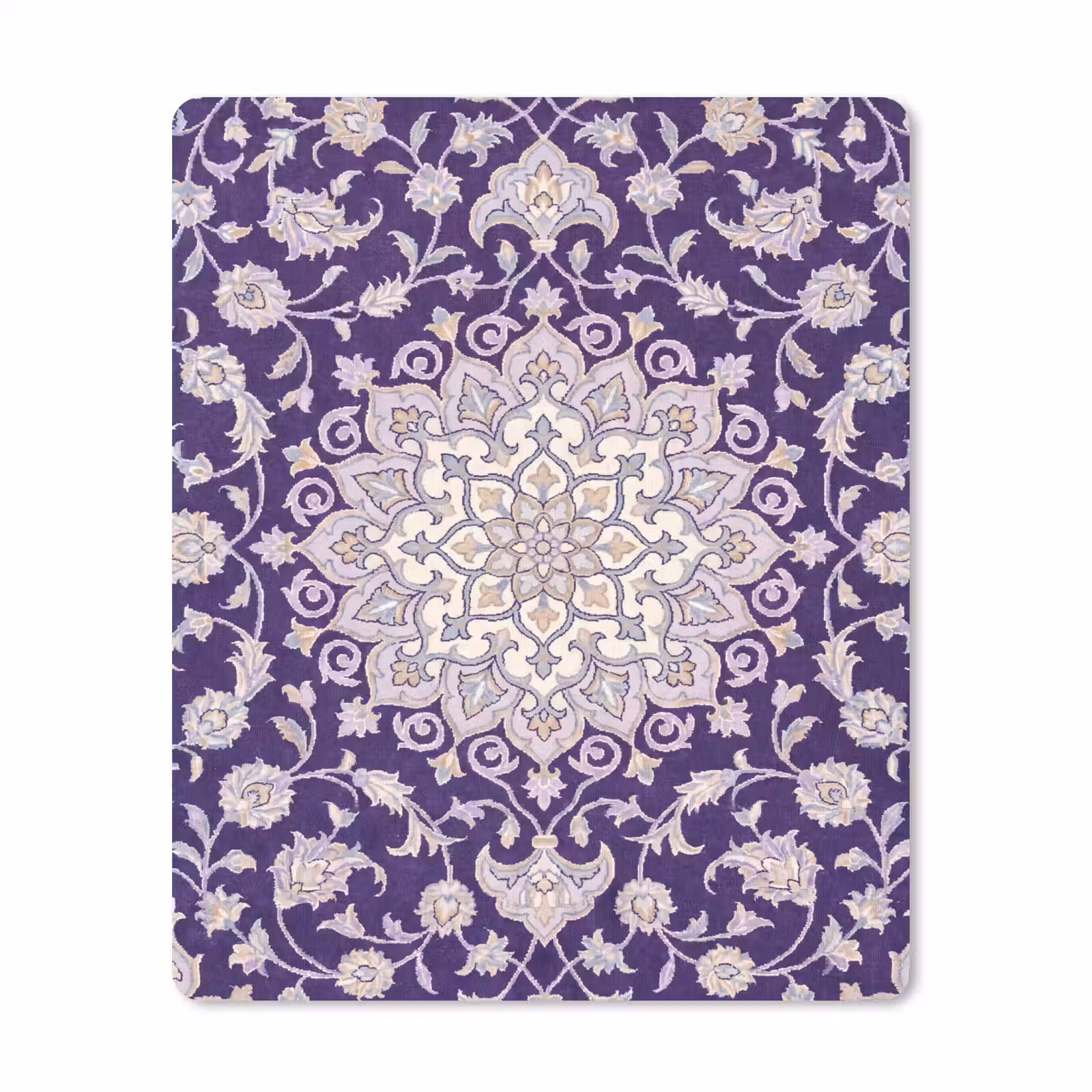 Mauspad - Muster – Medaillon – Orientalisch – Lila – Dekoration — 1