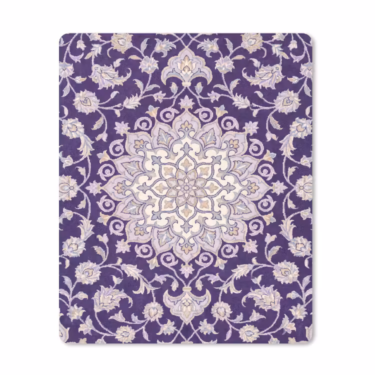 Mauspad - Muster – Medaillon – Orientalisch – Lila – Dekoration — 1