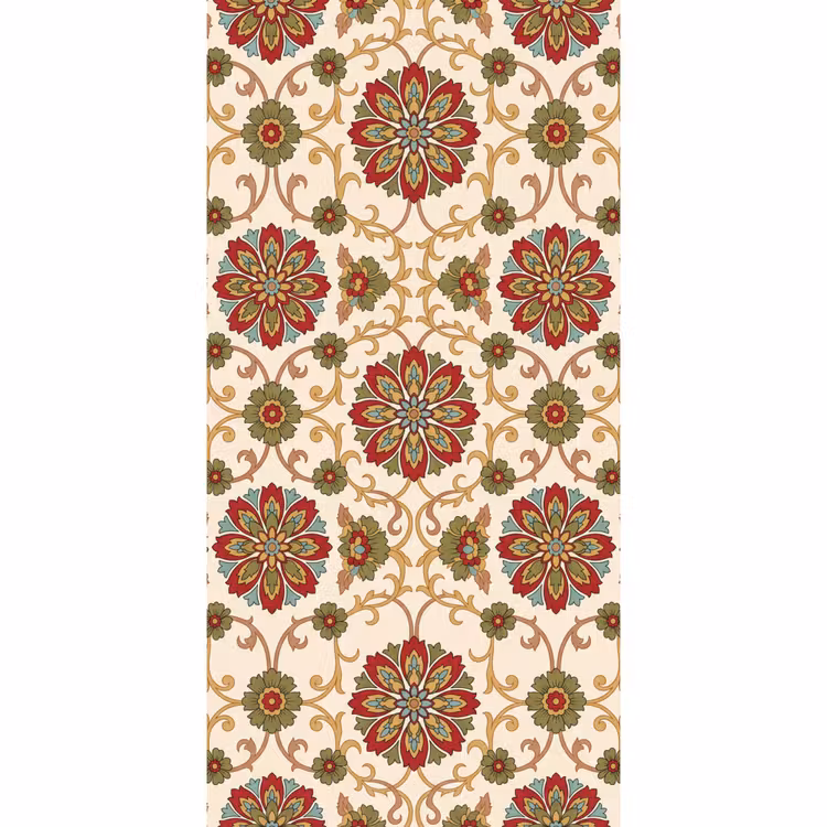 Tapete - Muster – Blumen – Ornament – Klassisch – Farbenfroh — 2