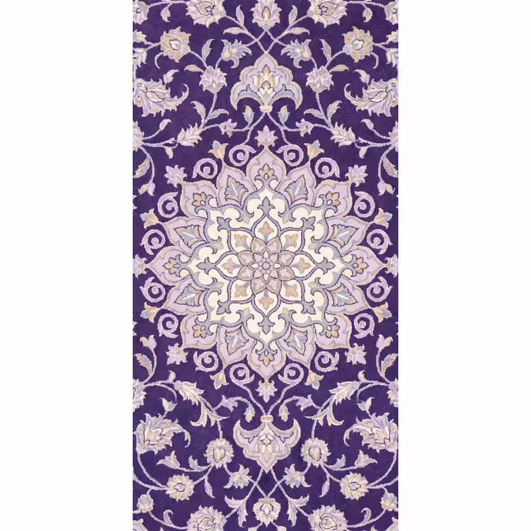Tapete - Muster – Medaillon – Orientalisch – Lila – Dekoration — 2