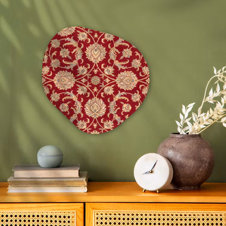 Forexbild Organische Form - Muster – Blume – Klassisch – Orientalisch – Rot — 2