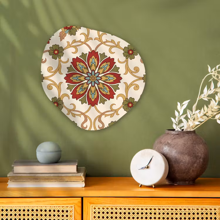 Forexbild Organische Form - Muster – Blumen – Ornament – Klassisch – Farbenfroh — 2