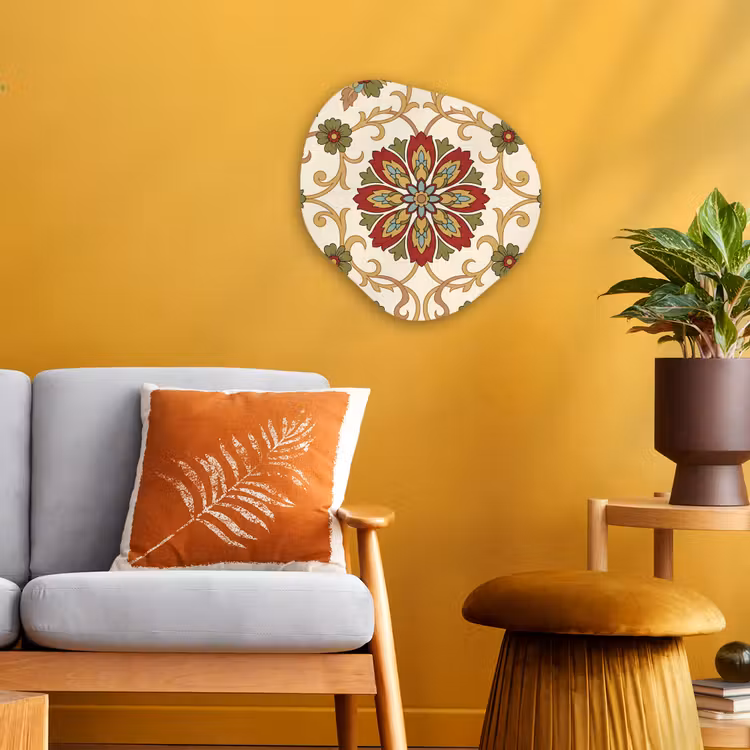 Forexbild Organische Form - Muster – Blumen – Ornament – Klassisch – Farbenfroh — 3