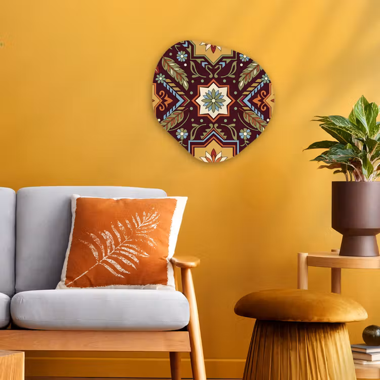 Forexbild Organische Form - Muster – Floral – Geometrisch – Farbenfroh – Dekoration — 3